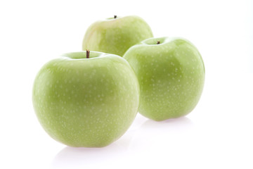 Close-up of green apples