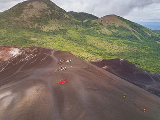 Volcano sliding tour in Nicaragua