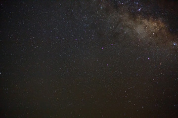 milky way galaxy with stars and space dust in the universe