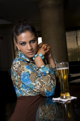 Woman posing 