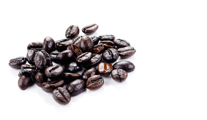 Coffee Beans isolated on a white background