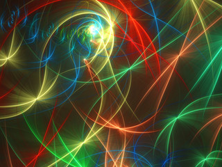 Abstract fractal background
