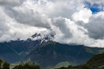 water from a mountain