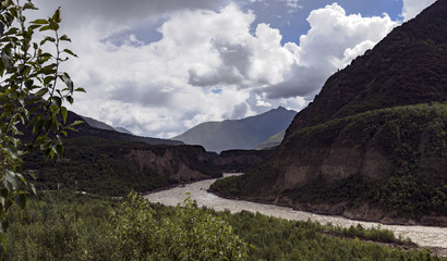 water from a mountain
