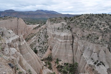 tent rocks mountains in New Mexico