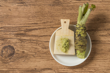 天然本わさび　 Japanese spice natural wasabi