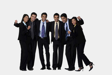 Group of executives 