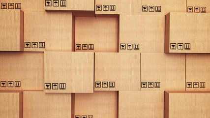 Cardboard boxes