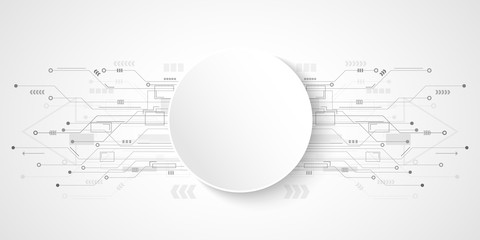 Obraz premium Abstract technology background