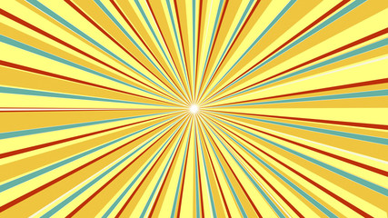 circular light scattered behind