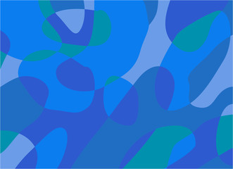 Abstract background of curved lines in dark blue colors