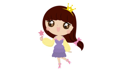 Girl character korean style
