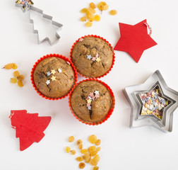Christmas muffins