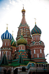 Fototapeta na wymiar St. Basil's Cathedral on the Red Square