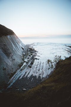Zumaia beach, Basque Country, Spain