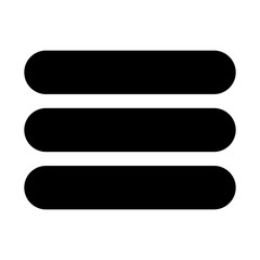 Obraz premium List black color icon .