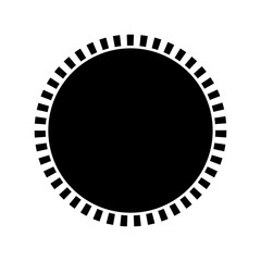 Fototapeta na wymiar Sun black color icon .