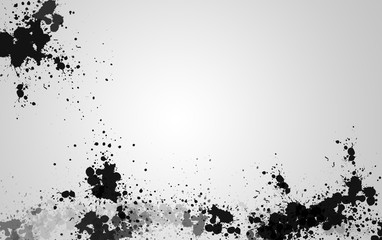 Chinese style ink splash background