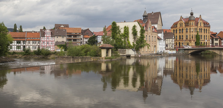 eschwege historic city hesse germany