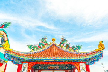 Obraz premium China temple can use for background