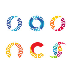 Abstract circle logo