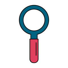 magnifying glass icon image