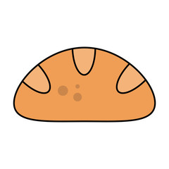 bread loaf icon image