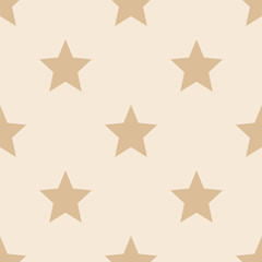 Stars pattern. Seamless vector illustration. Retro, vintage background 