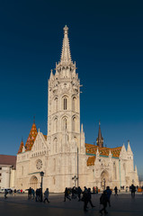 Fototapeta premium Budavari Matyas-temple, Budapest, Hungary