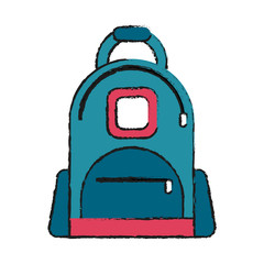 backpack vector illustration