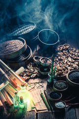 Looking for umami taste in magical kitchen laboratory