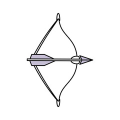 Arch bow arrow