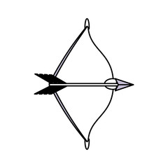 Arch bow arrow