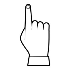 hand vector illustration