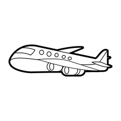 airplane vector illustration
