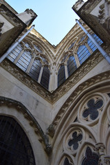 Fototapeta na wymiar Claustro de una catedral.