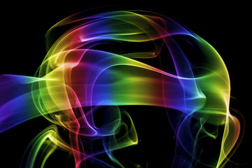 Abstract smoke background