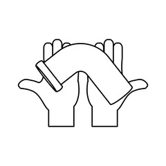 pipe plumbing symbol