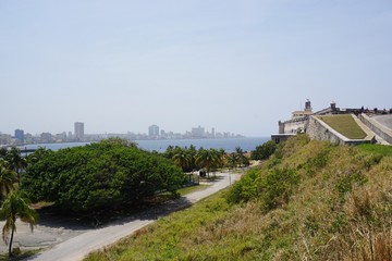 Blick &uuml;ber Havanna von einer Festung aus, Kuba, Karibik
