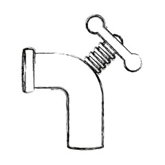 pipe plumbing symbol