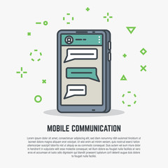 Mobile phone communication