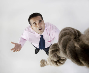 Confused businessman 