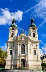 Fototapeta na wymiar Church of St. Mary Magdalene, Czech republic