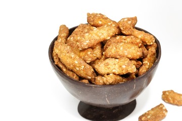 Sesame sticks background