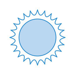 cute sun isolated icon vector illustration design