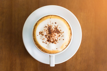 white cup of coffee
