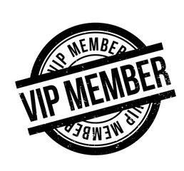 Vip Member rubber stamp. Grunge design with dust scratches. Effects can be easily removed for a clean, crisp look. Color is easily changed.