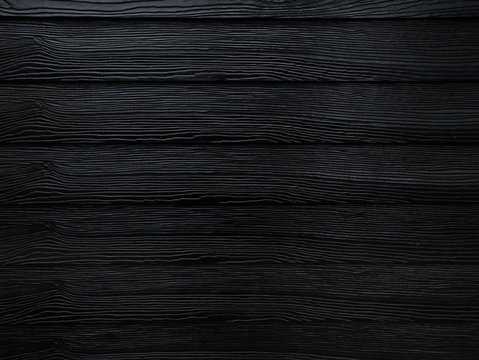 Black wood texture