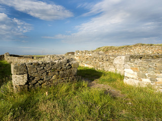 The Histria fortress is an important archaeological site, Romania