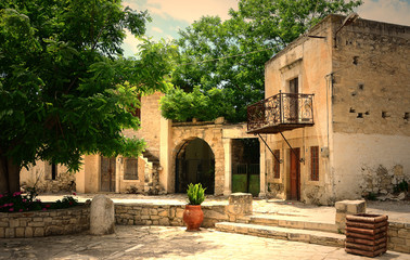 Dorf auf Kreta